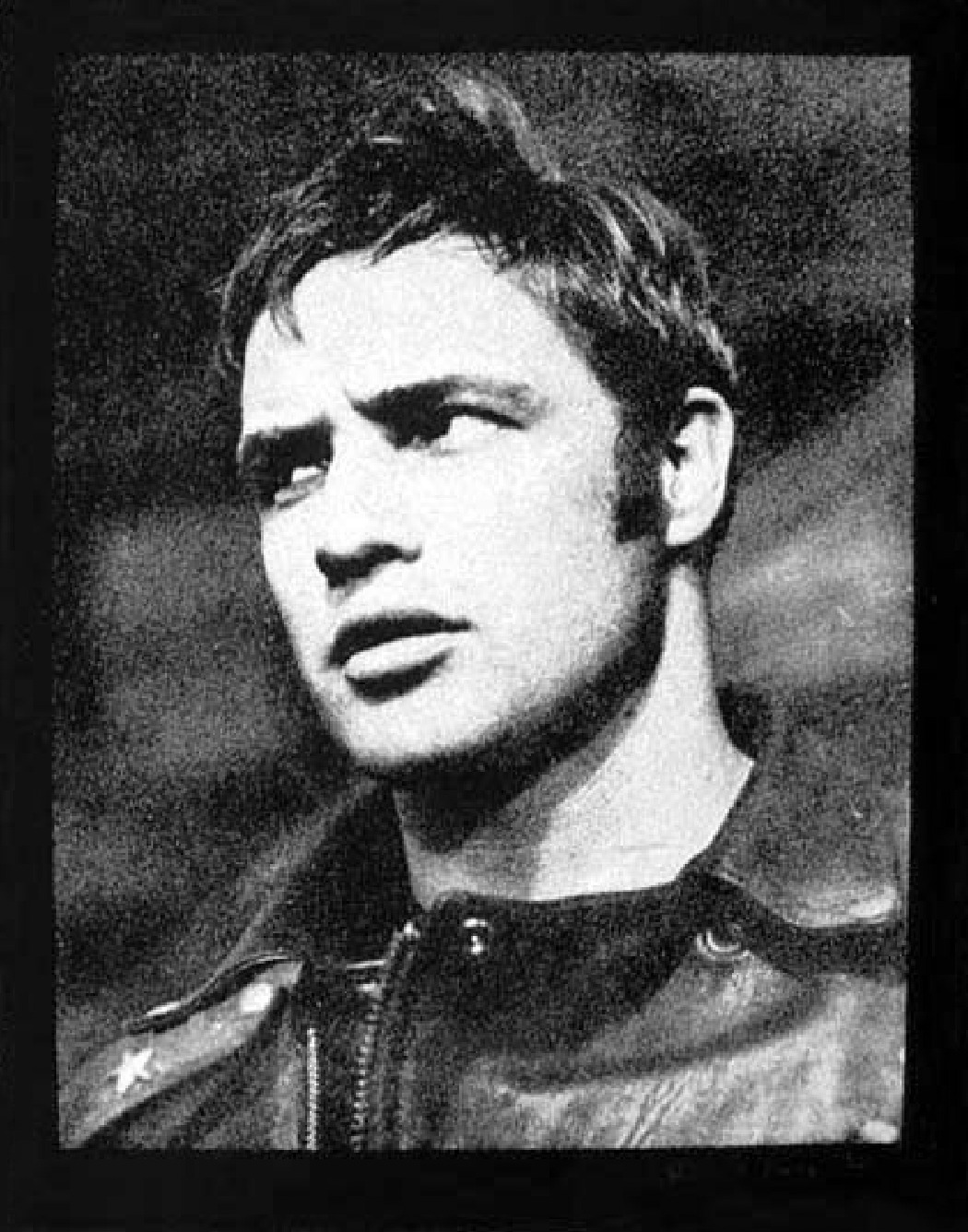 Marlon Brando (Portrait) by Russell Young