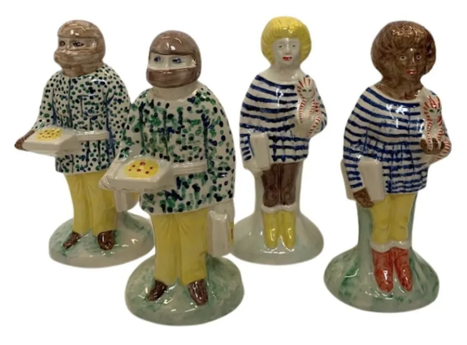 Key Workers (Full set of four sculptures) by Grayson Perry RA