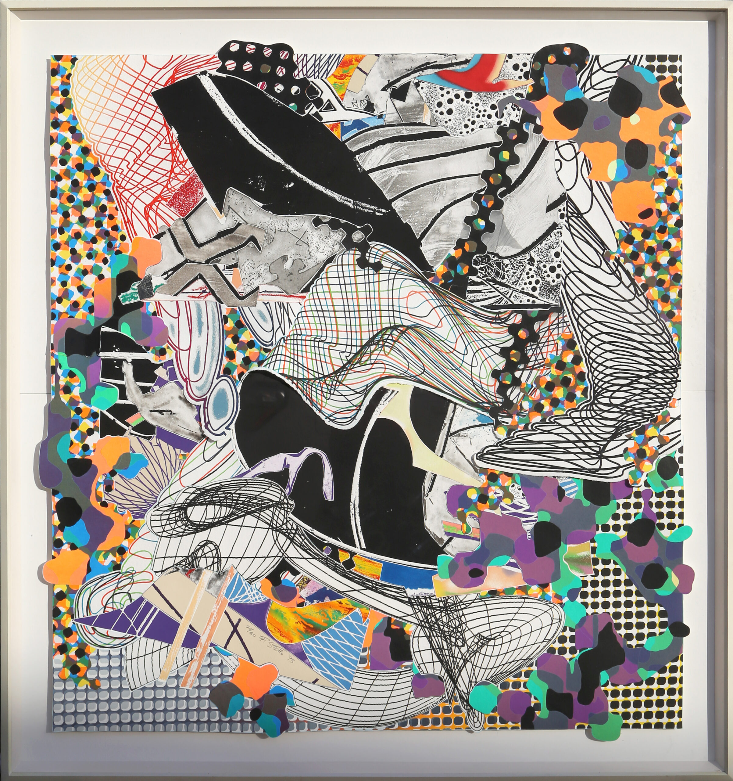 The Pequod Meets the Jeroboam: Her Story from the Moby Dick Series by Frank Stella