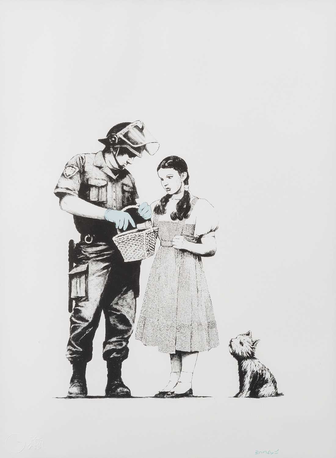 Stop and Search by Banksy