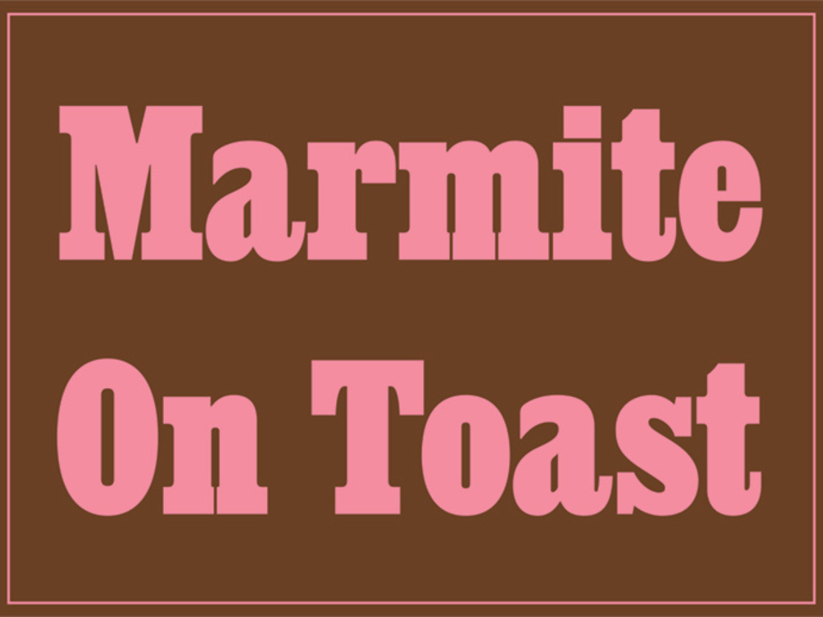 Marmite on Toast I by Jeremy Deller