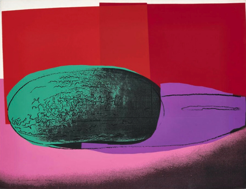 Space Fruit: Watermelon (FS II.199) by Andy Warhol