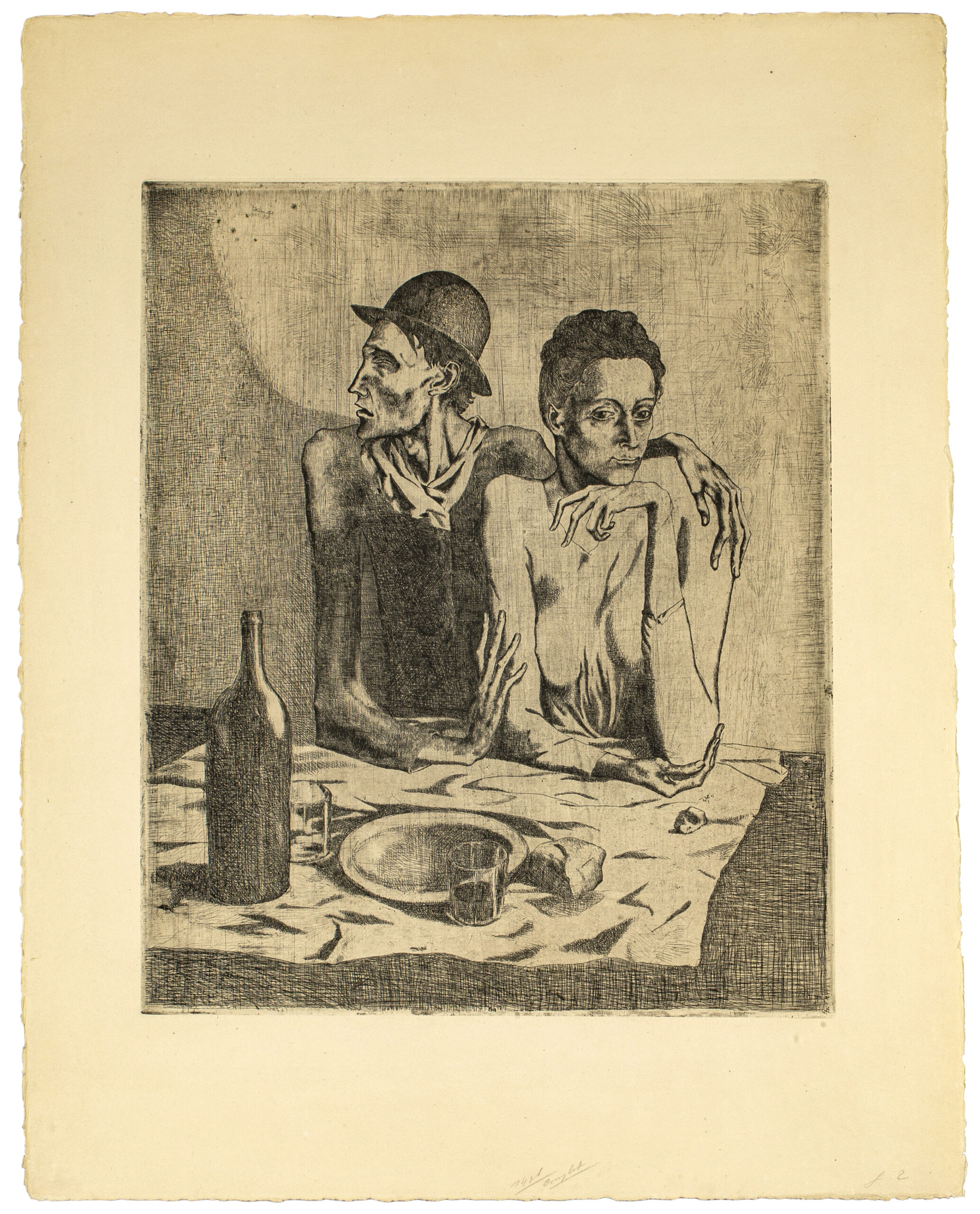 Le Repas frugal by Pablo Picasso