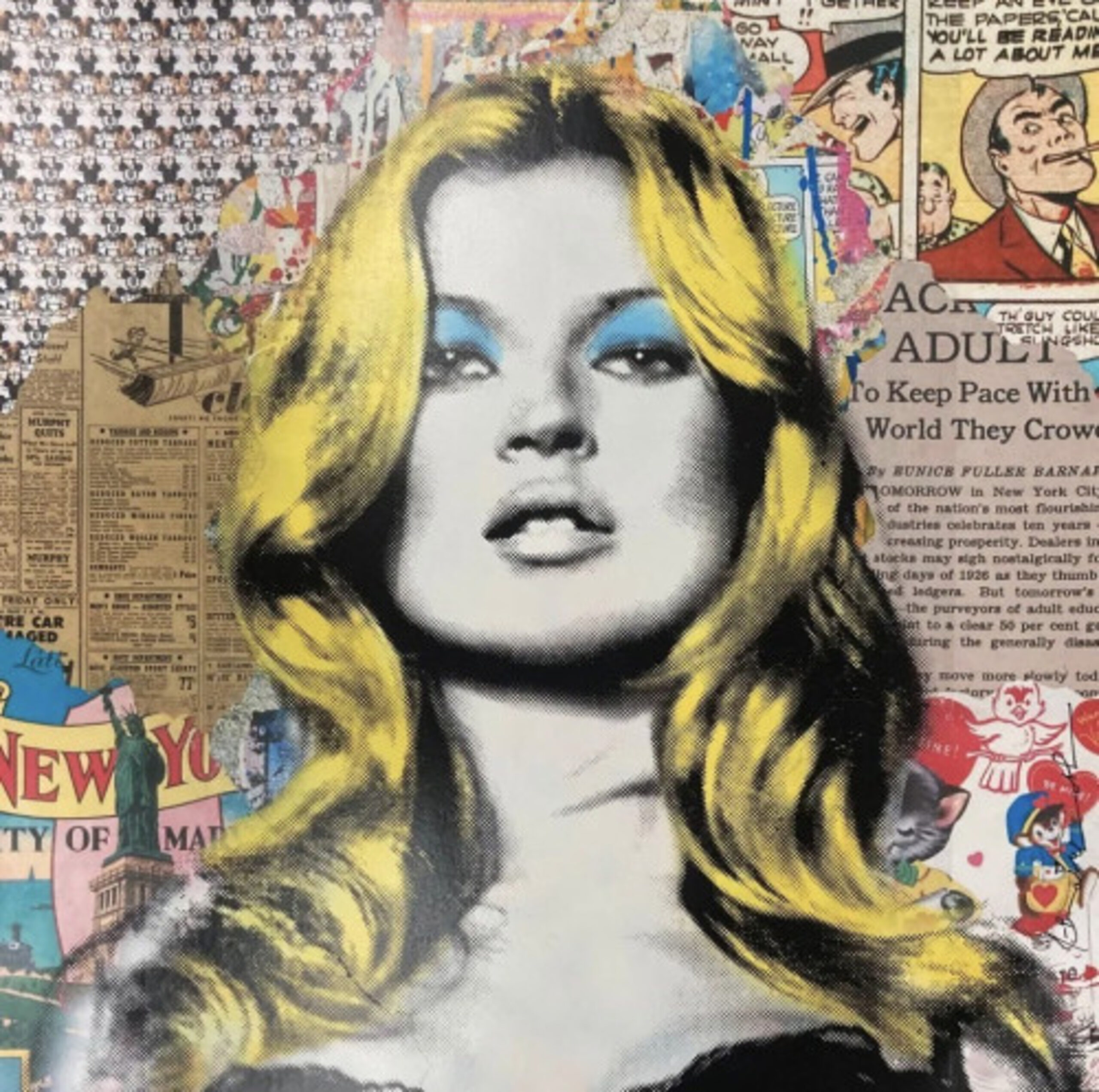 Cover Girl by Mr. Brainwash