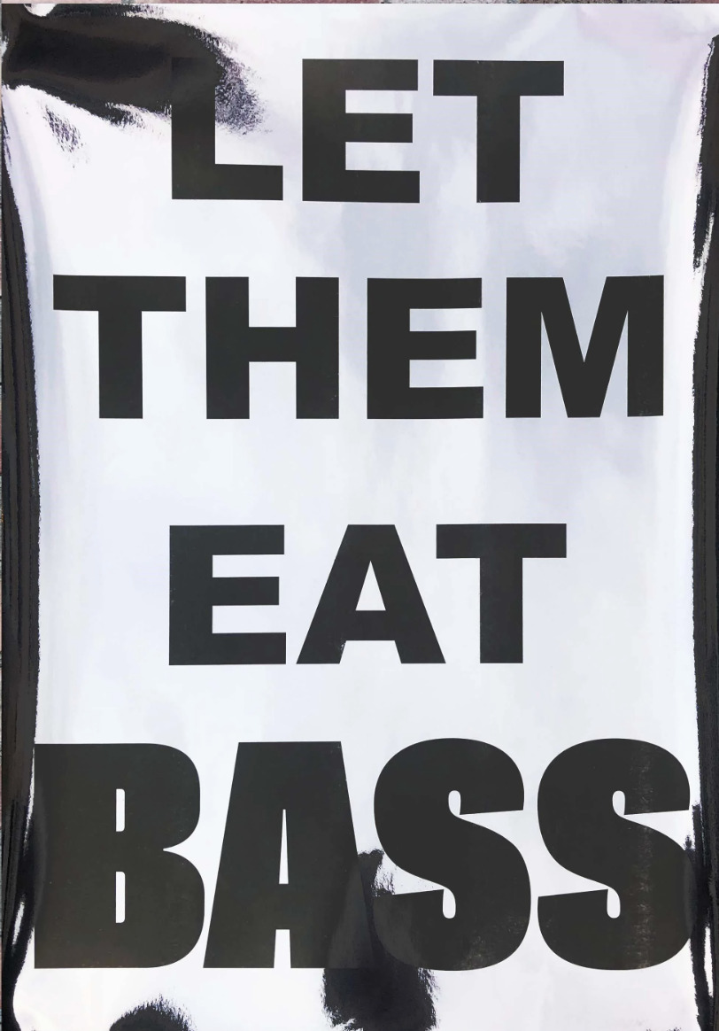 Jeremy Deller – Let Them Eat Bass – Silver – Signed by Jeremy Deller