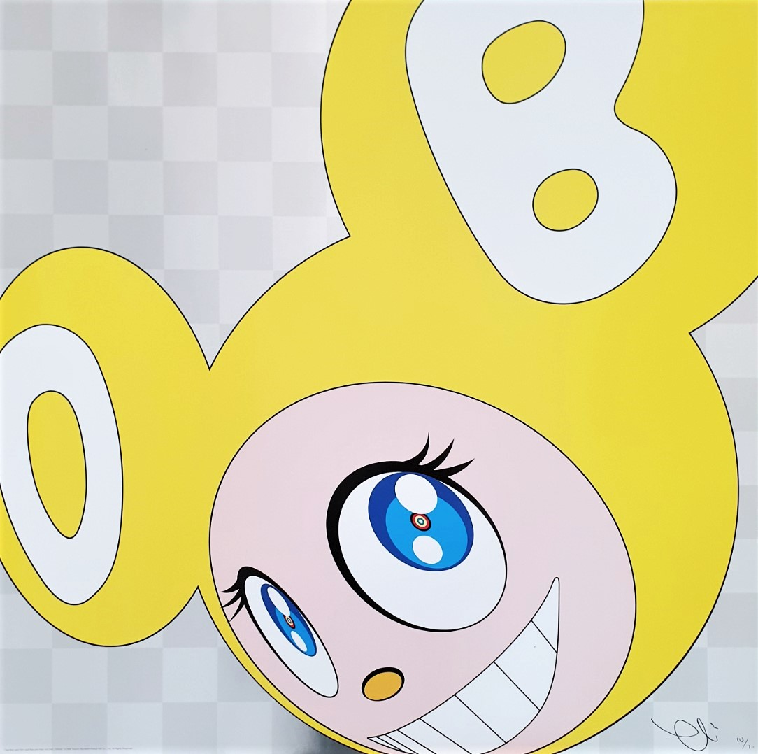 And Then…(Yellow) by Takashi Murakami