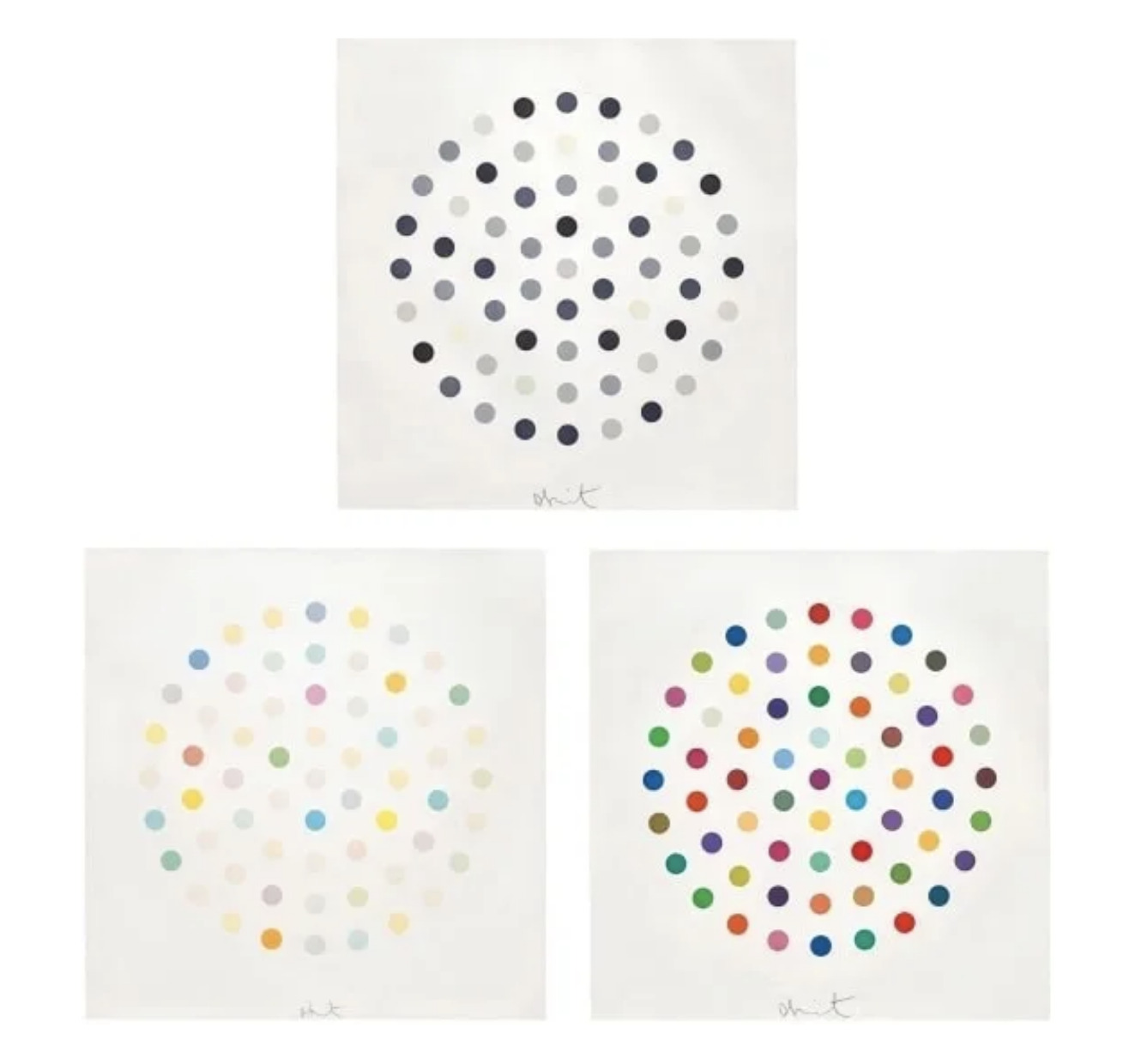 Cinchondine, Ciclopirox Olamine and Cineole by Damien Hirst