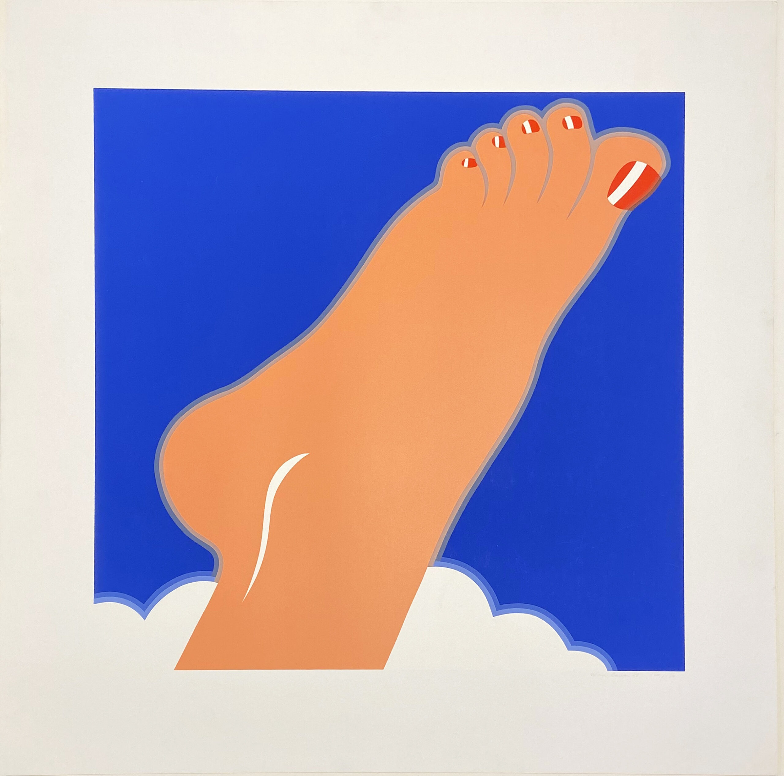 Seascape (Foot) by Tom Wesselmann