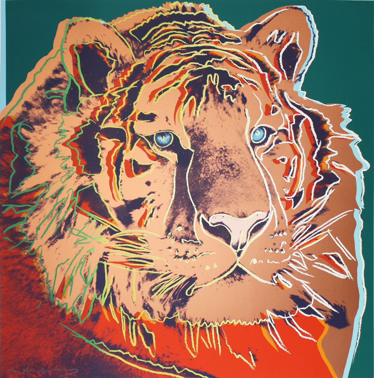 Siberian Tiger (FS II.297) by Andy Warhol