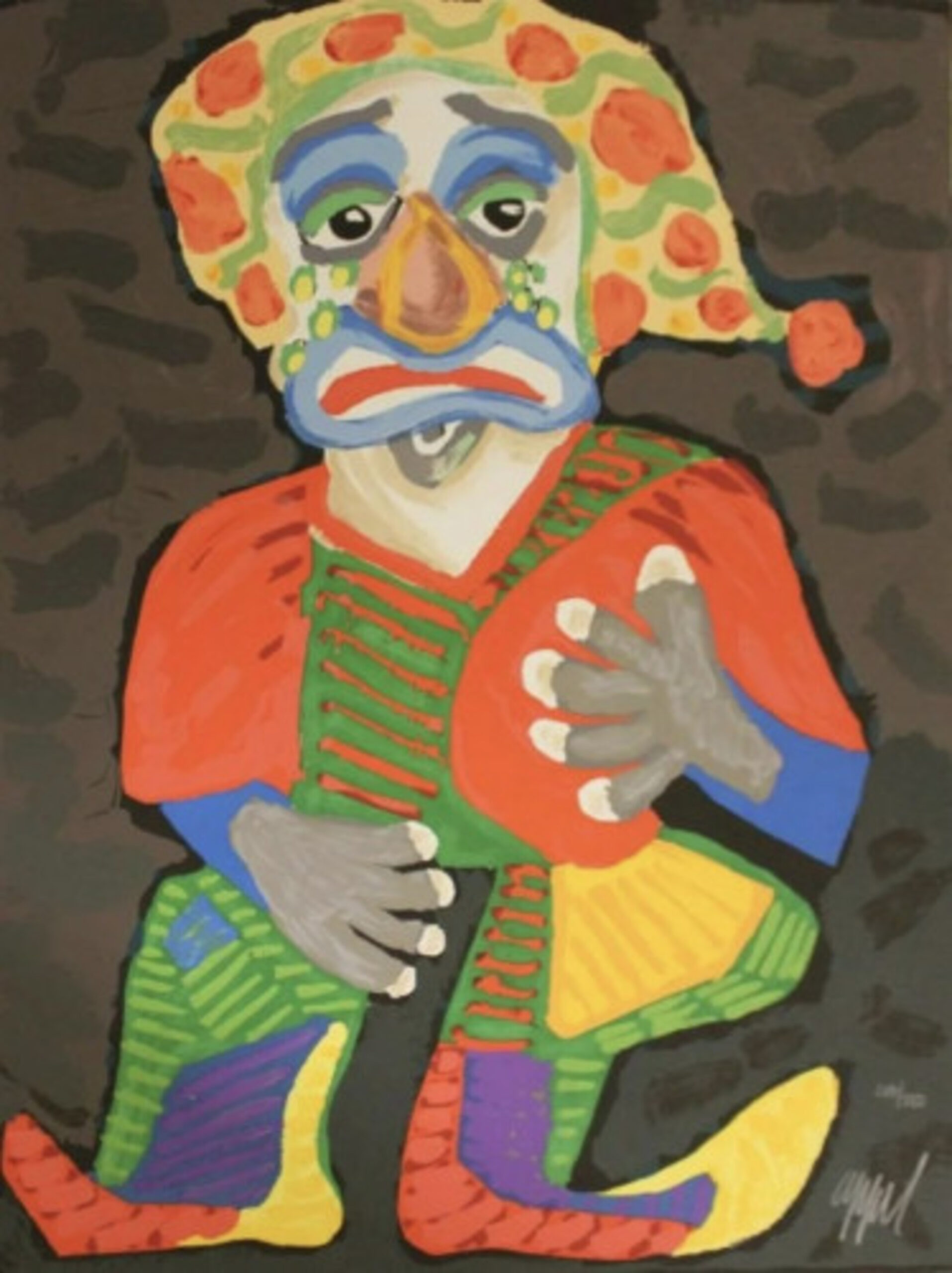 Il Pagliacci by Karel Appel