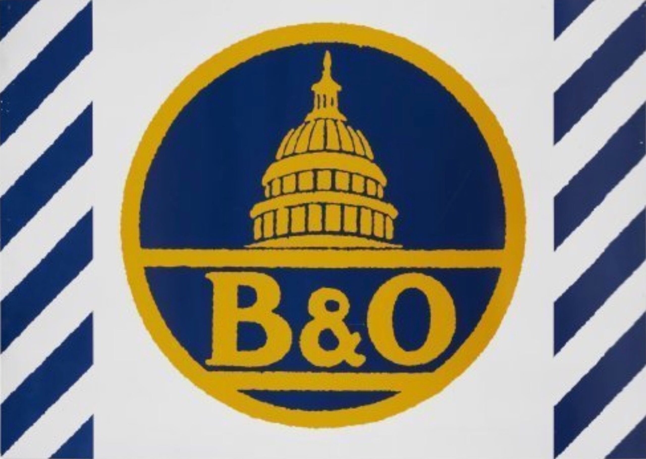 b & o by Robert Cottingham