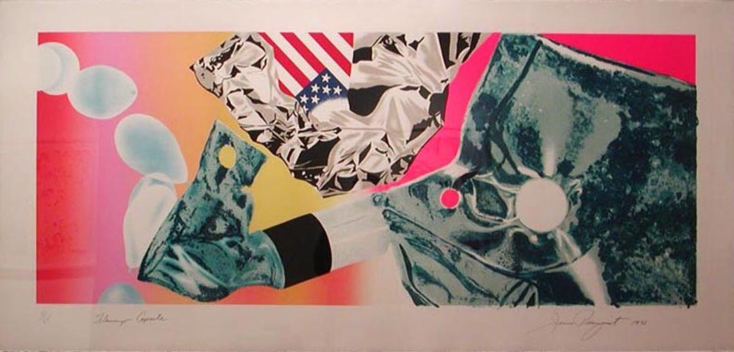 Flamingo Capsule by James Rosenquist