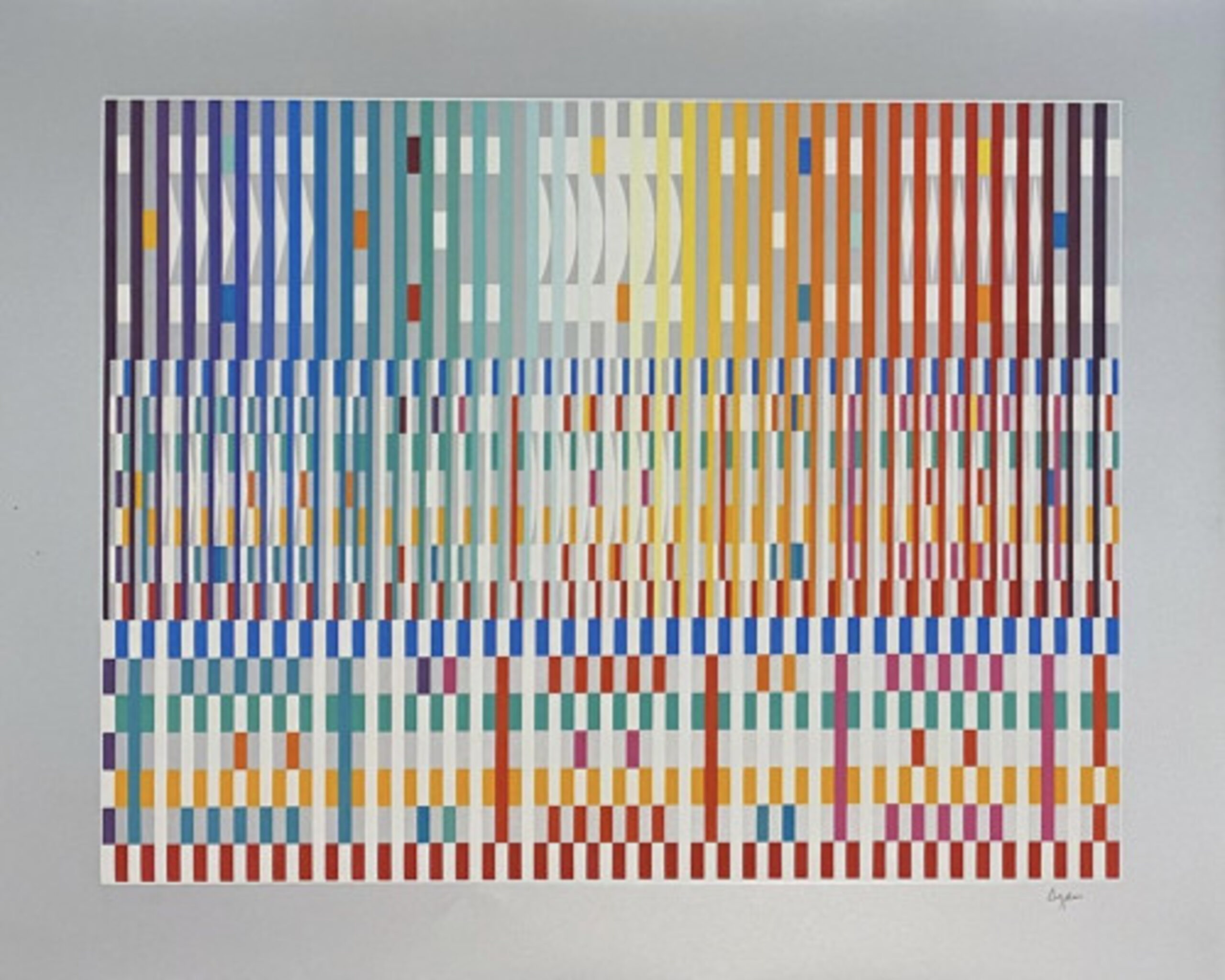 Untitled II by Yaacov Agam