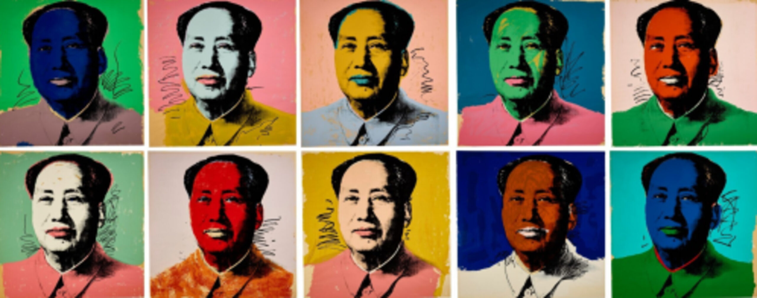 Mao (Complete Suite) (F. & S. 90-99) by Andy Warhol