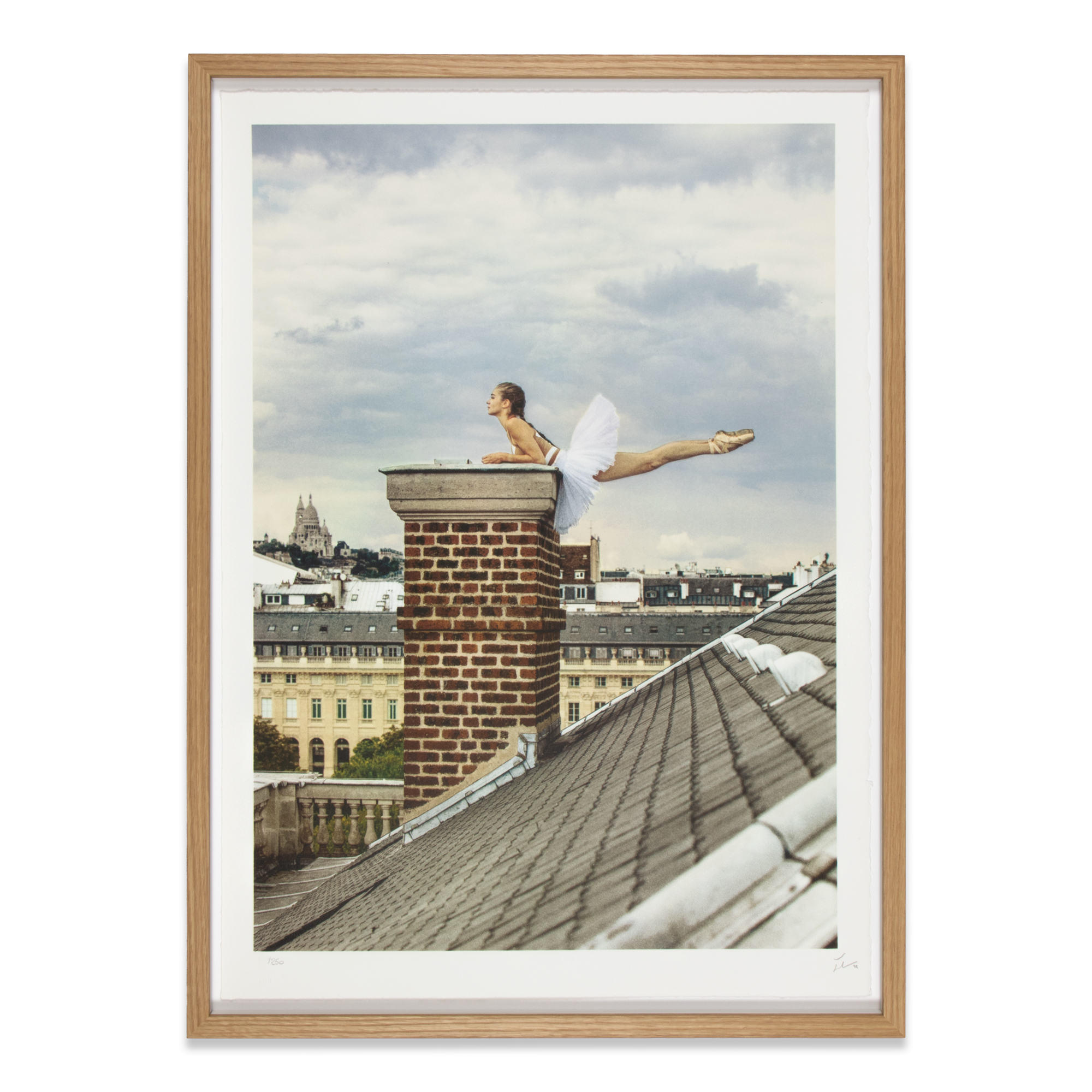 Ballet, Palais Royal, Paris by JR