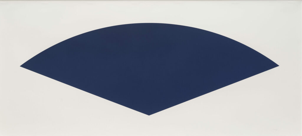 Certificate of authenticity | Blue Curve (State III) , 1988, Ellsworth Kelly