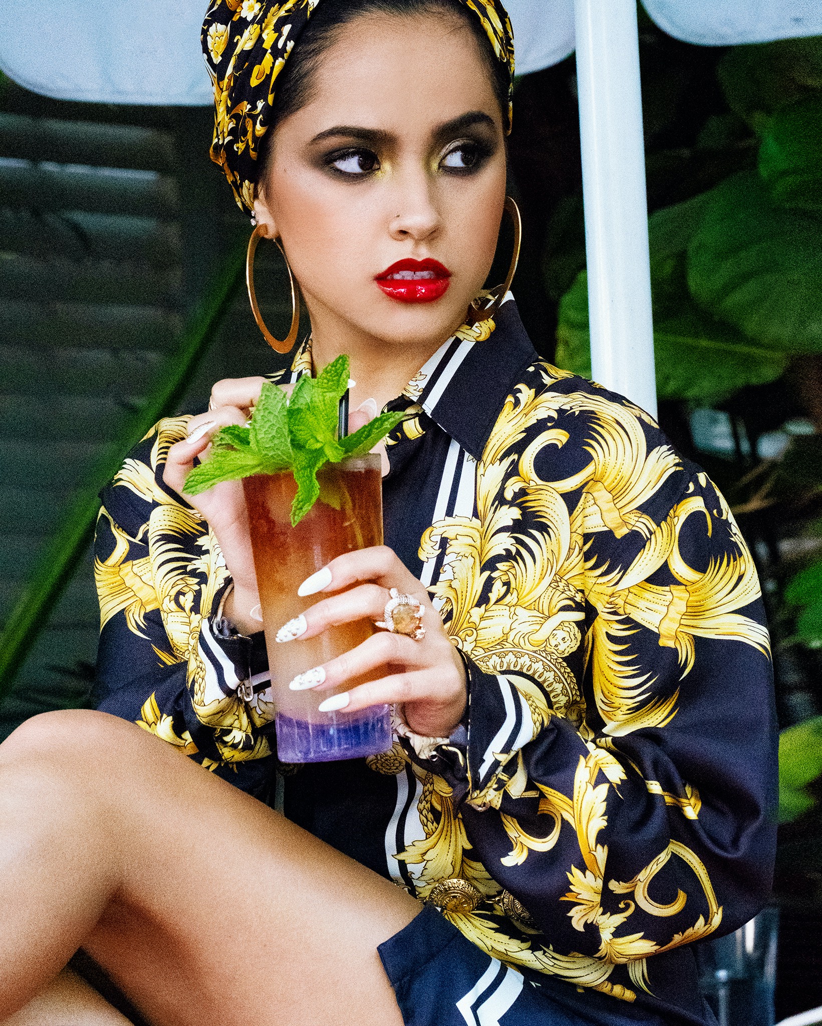 Becky G, Chateau Marmont Pool Bar, West Hollywood by Markus Klinko