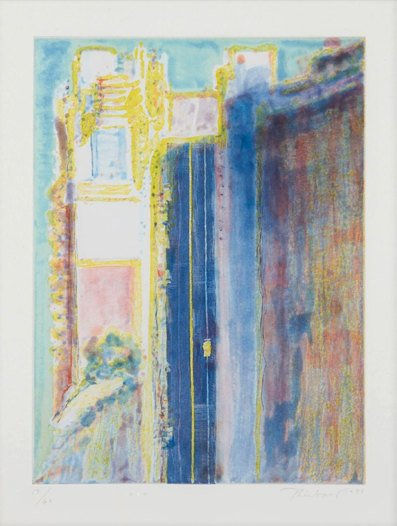 City Edge by Wayne Thiebaud