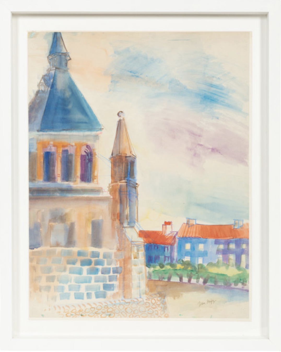 Clocher de village by Jean Dufy