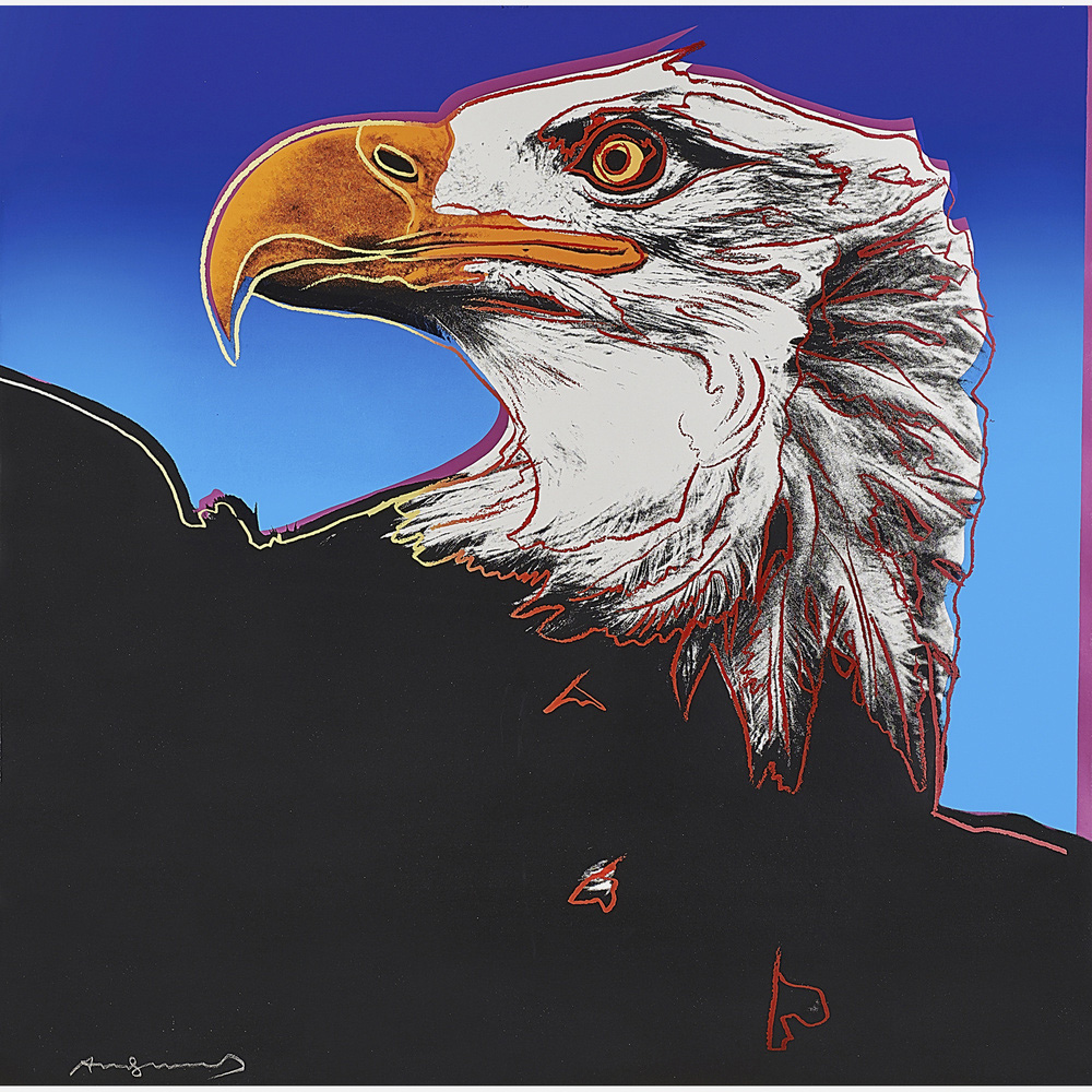 Bald Eagle, from Endangered Species F.S.II.296 by Andy Warhol