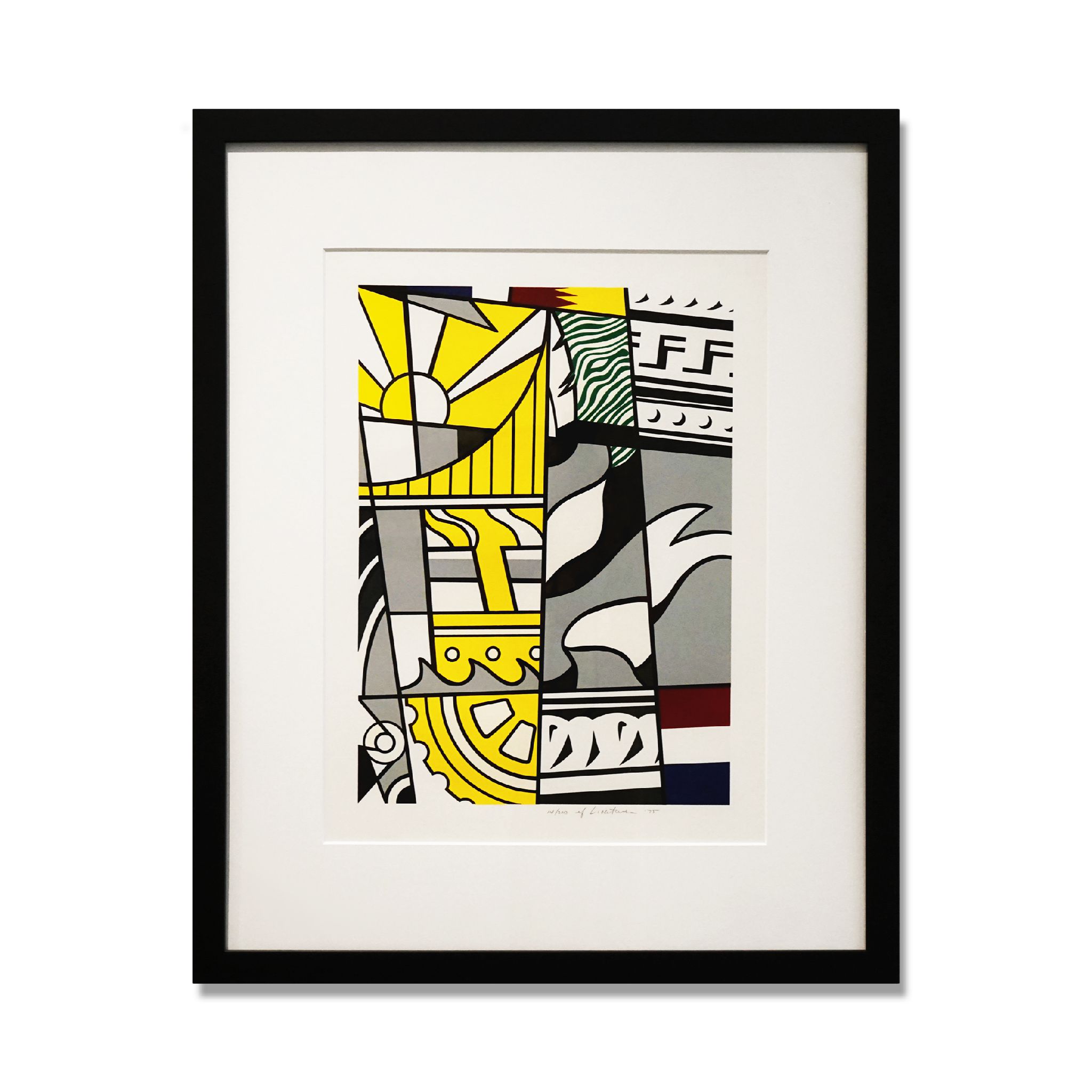 Bicentennial Print by Roy Lichtenstein