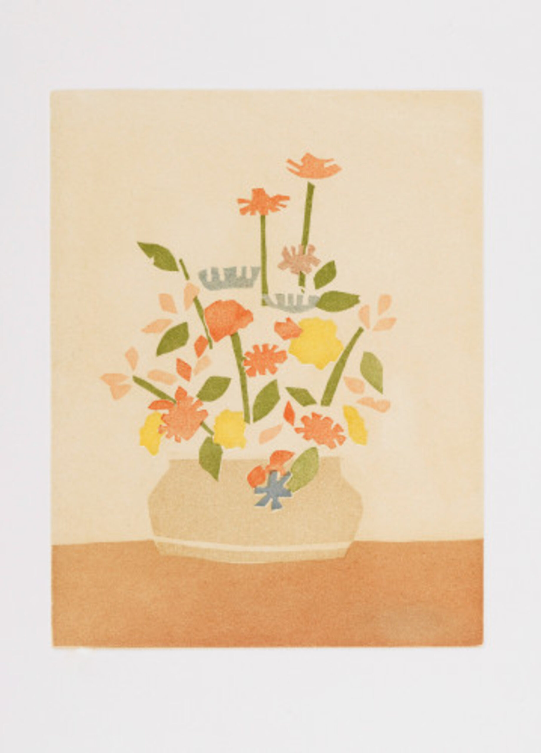 Wildflowers in Vase by Alex Katz