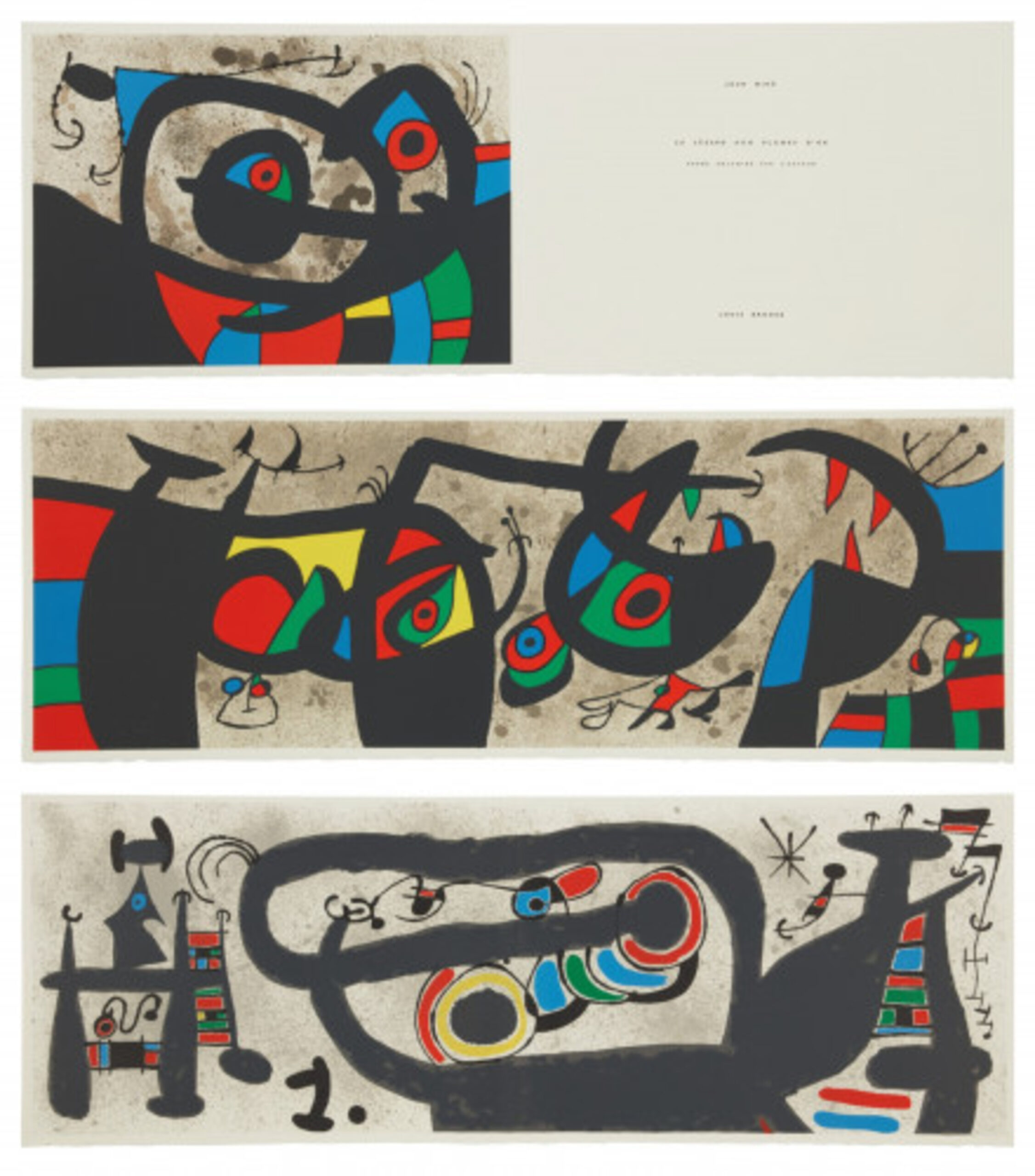 Le Lézard aux plumes d’or (book) by Joan Miró