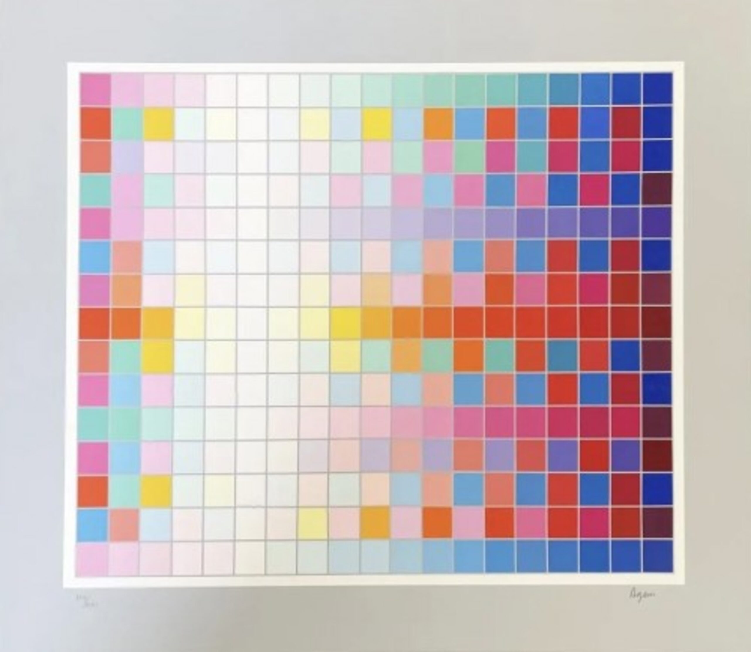 Square Wave by Yaacov Agam