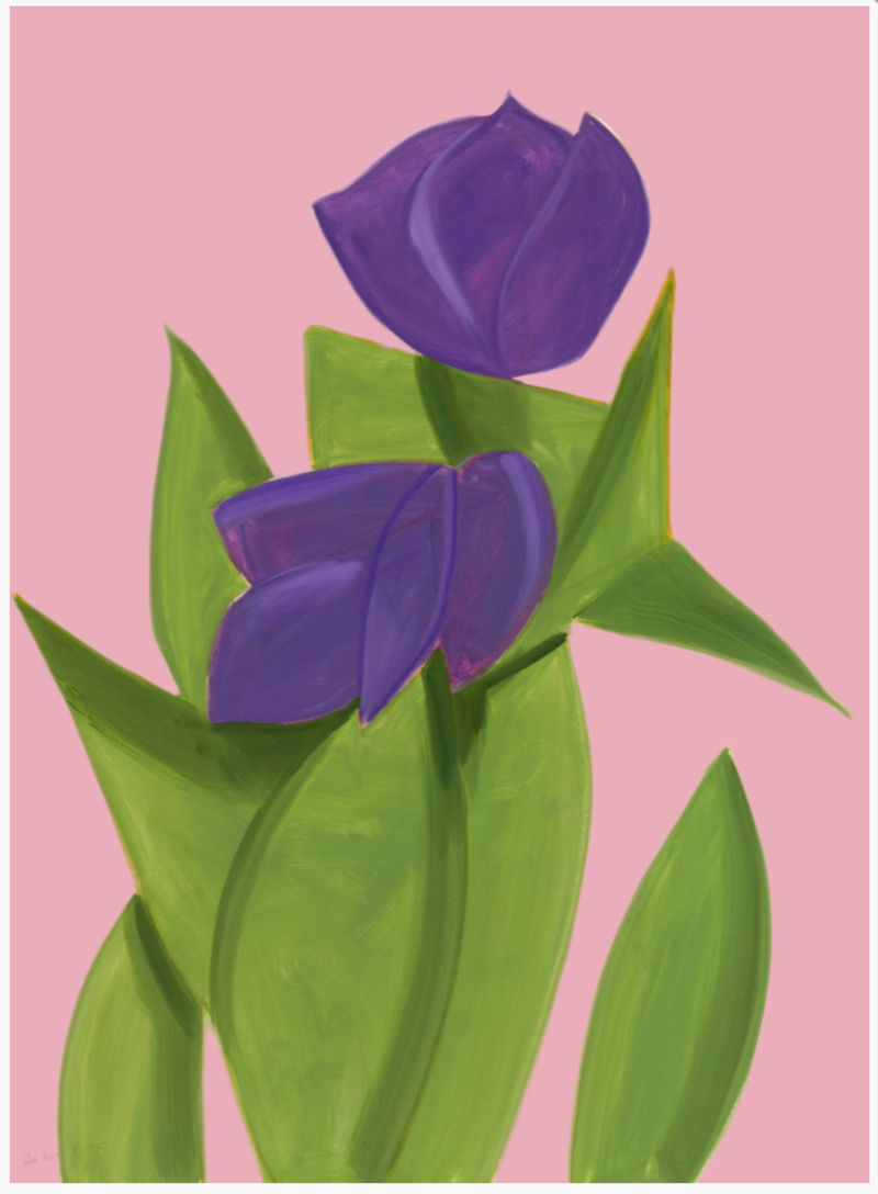 Purple Tulips 2 by Alex Katz