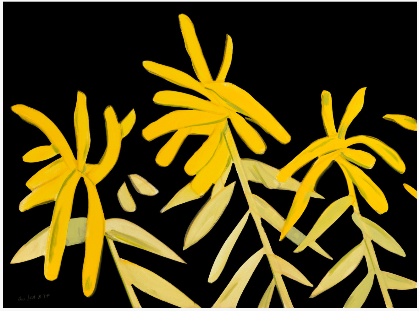 Goldenrod by Alex Katz