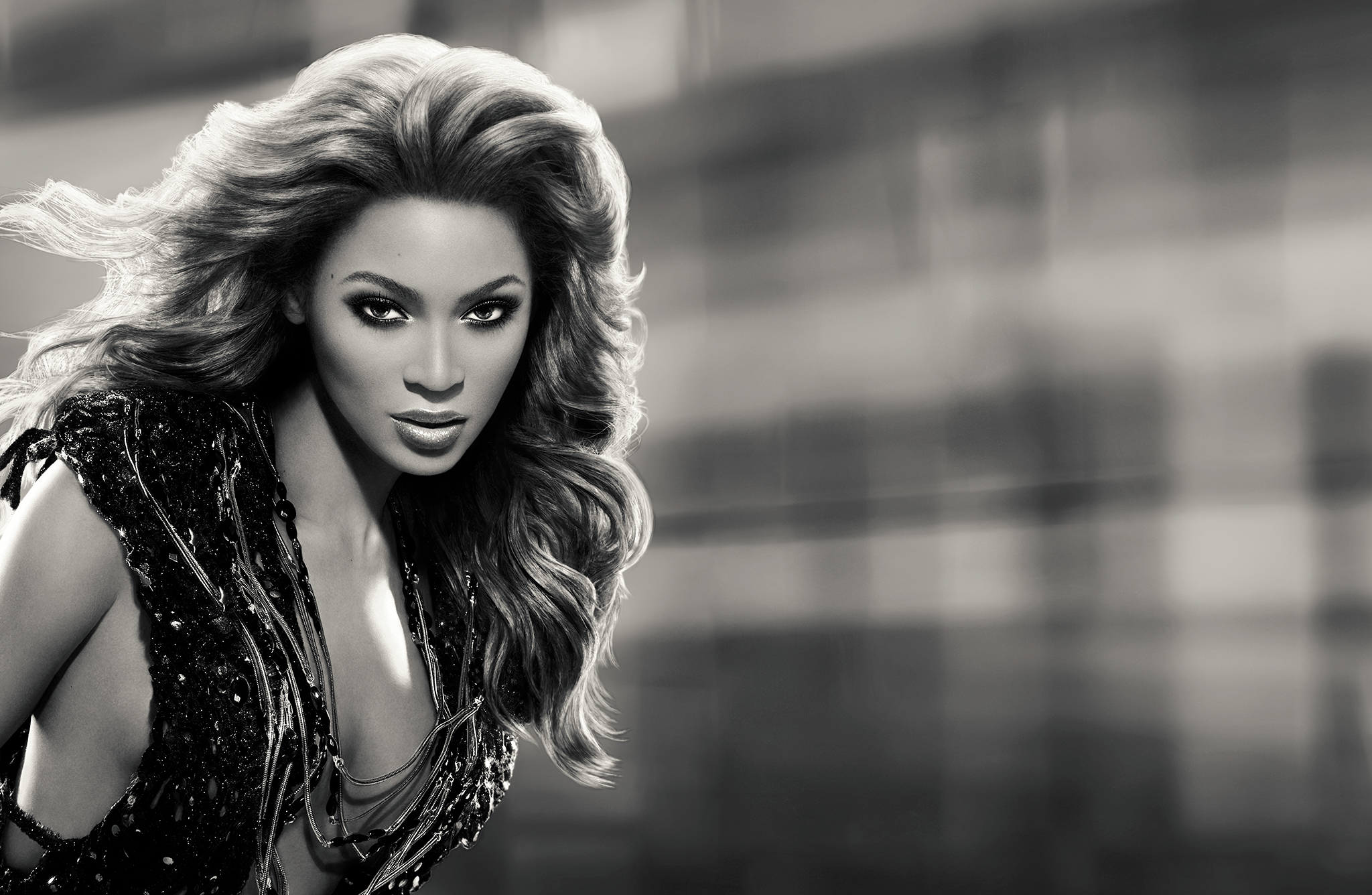 Beyoncé, Glam, New York (B&W) by Markus Klinko