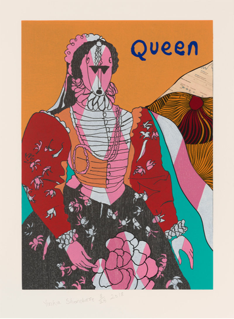 Queen II, from Unstructured Icons by Yinka Shonibare