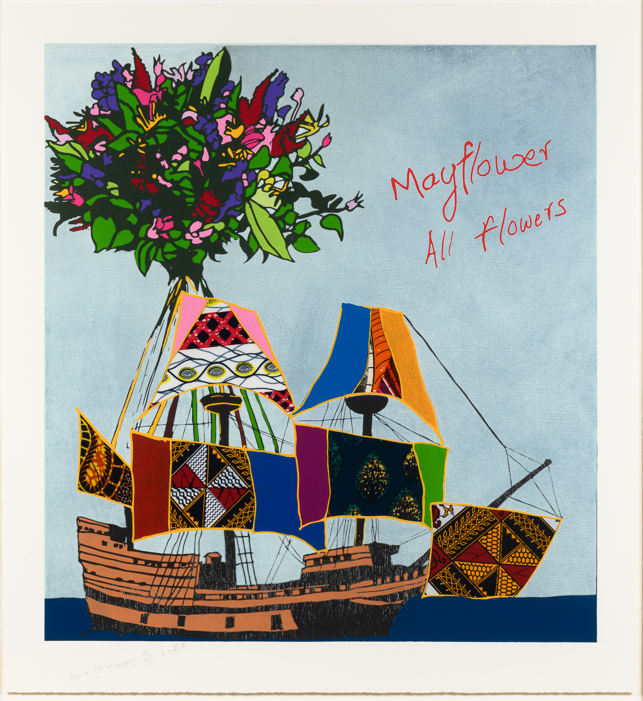 Mayflower All Flowers by Yinka Shonibare