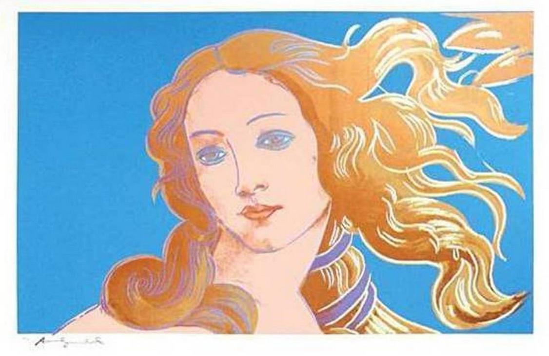 Birth of Venus by Andy Warhol