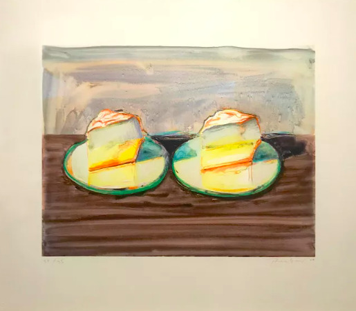 Wayne Thiebaud Cakes