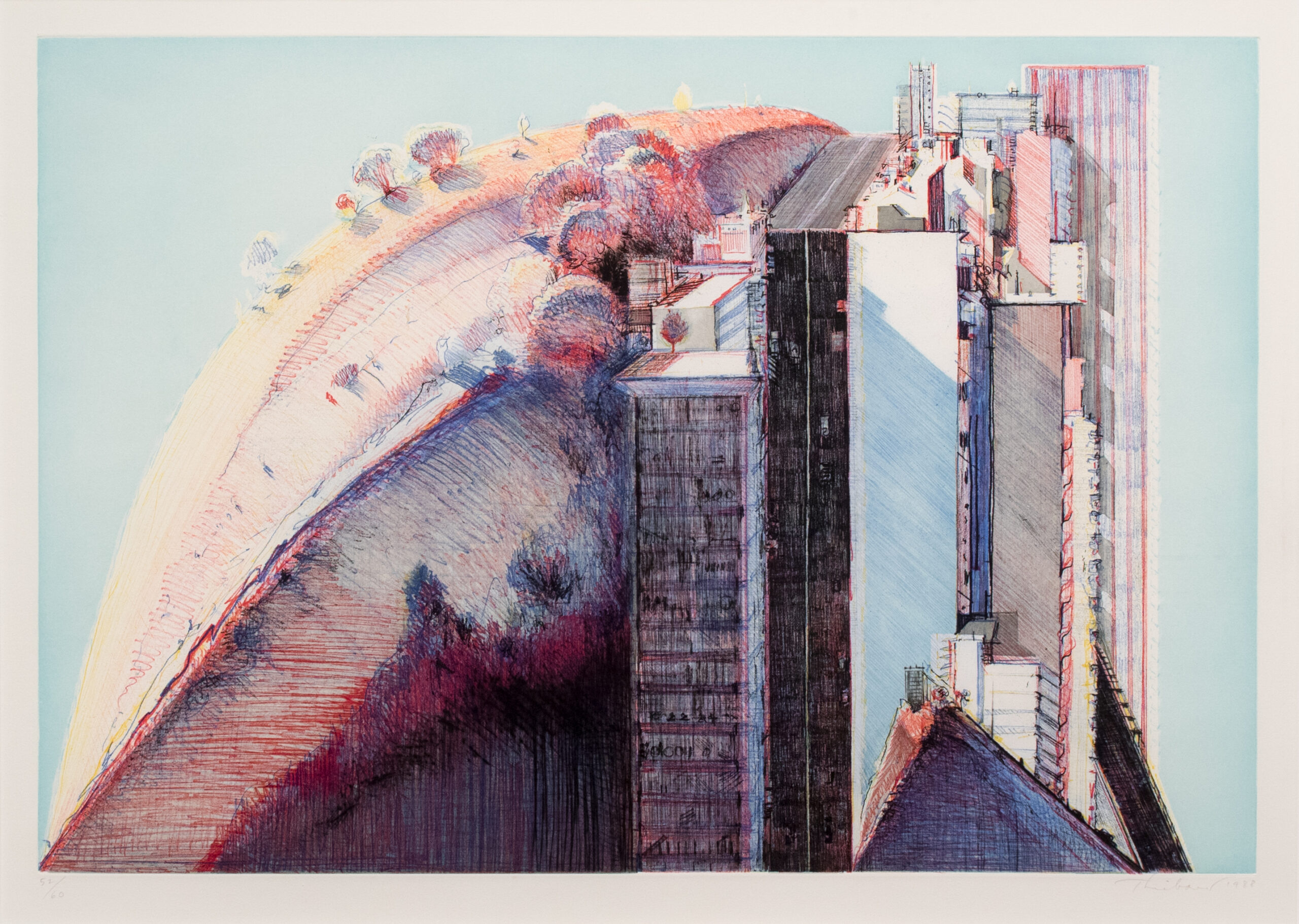 Country City by Wayne Thiebaud