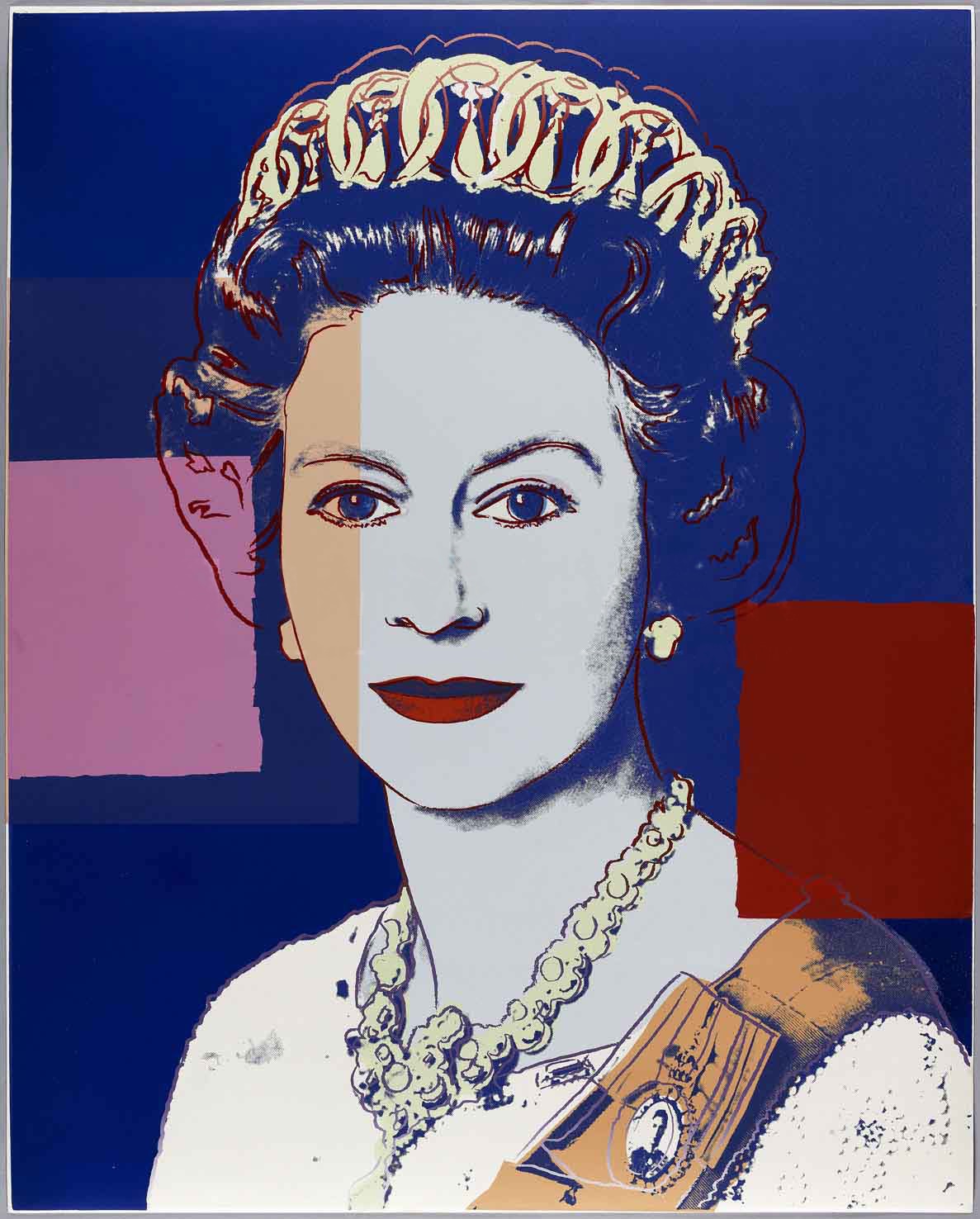 Queen Elizabeth II of the United Kingdom (FS II.337) by Andy Warhol