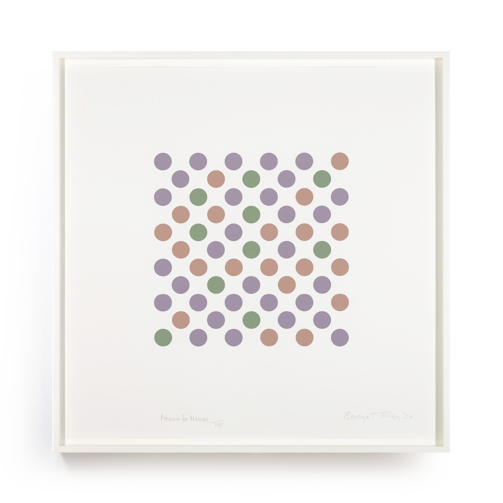 Measure For Measure by Bridget Riley