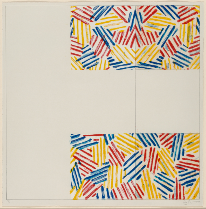 #2 (After Untitled 1975) by Jasper Johns