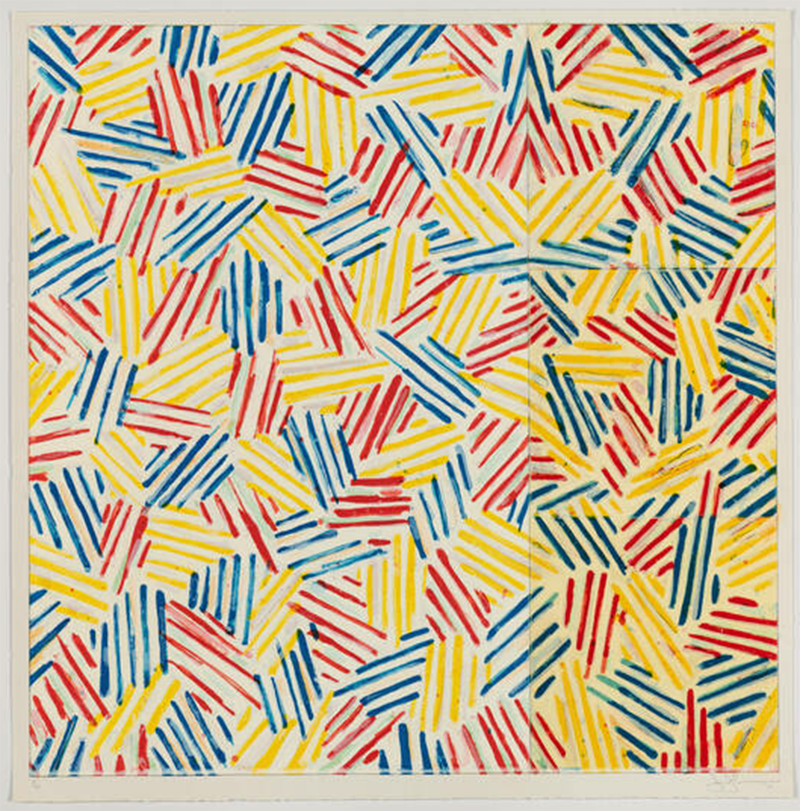 #6 (After Untitled 1975) by Jasper Johns