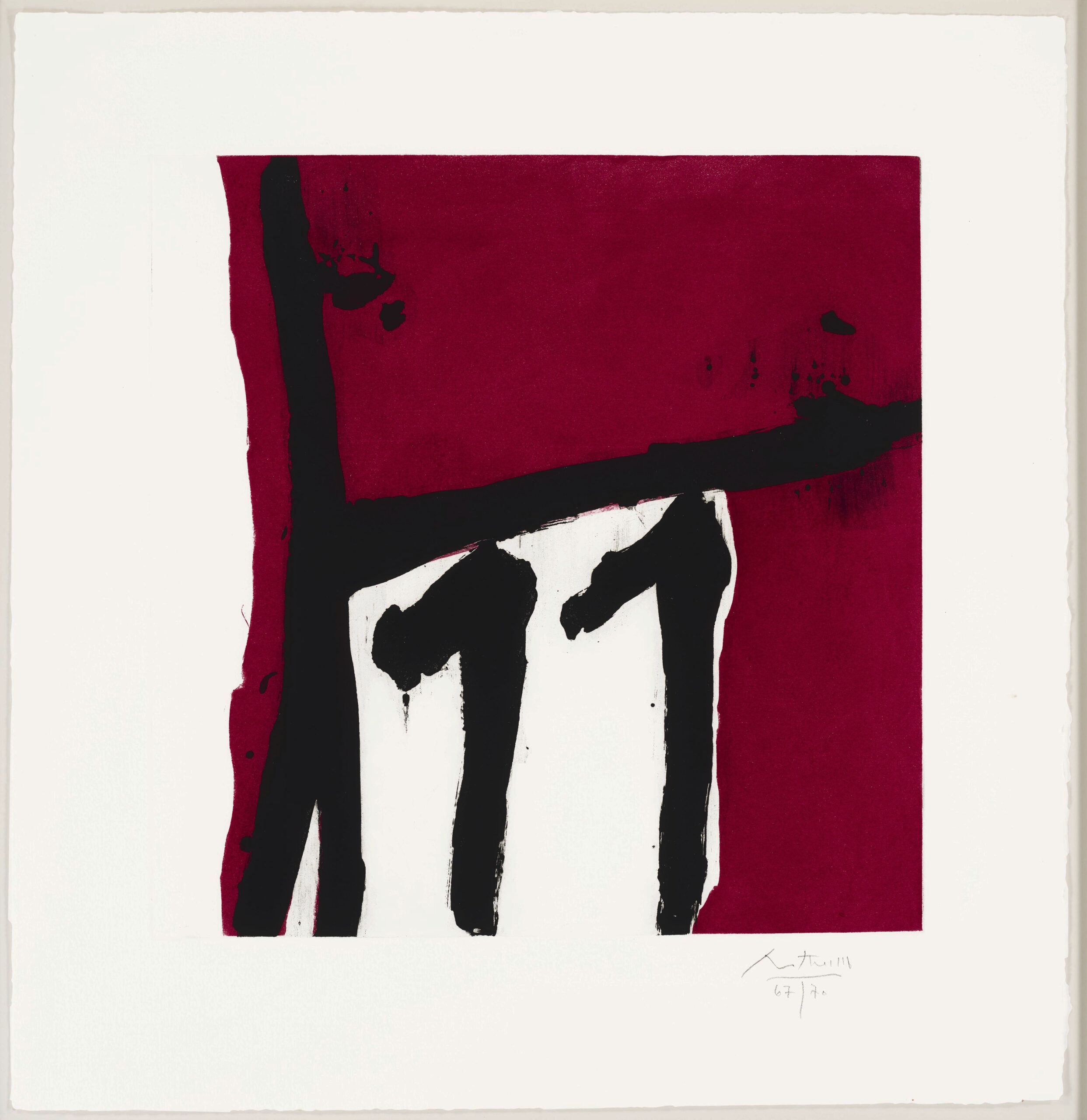 Mexican Night II by Robert Motherwell