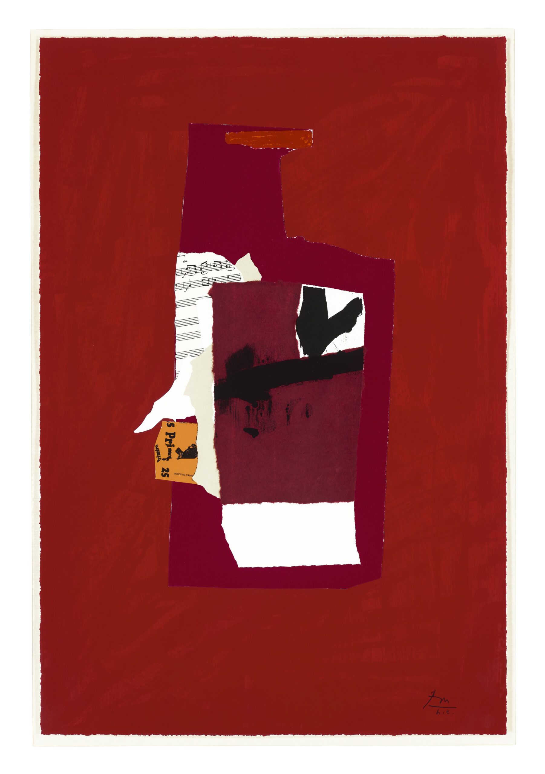 Redness of Red by Robert Motherwell