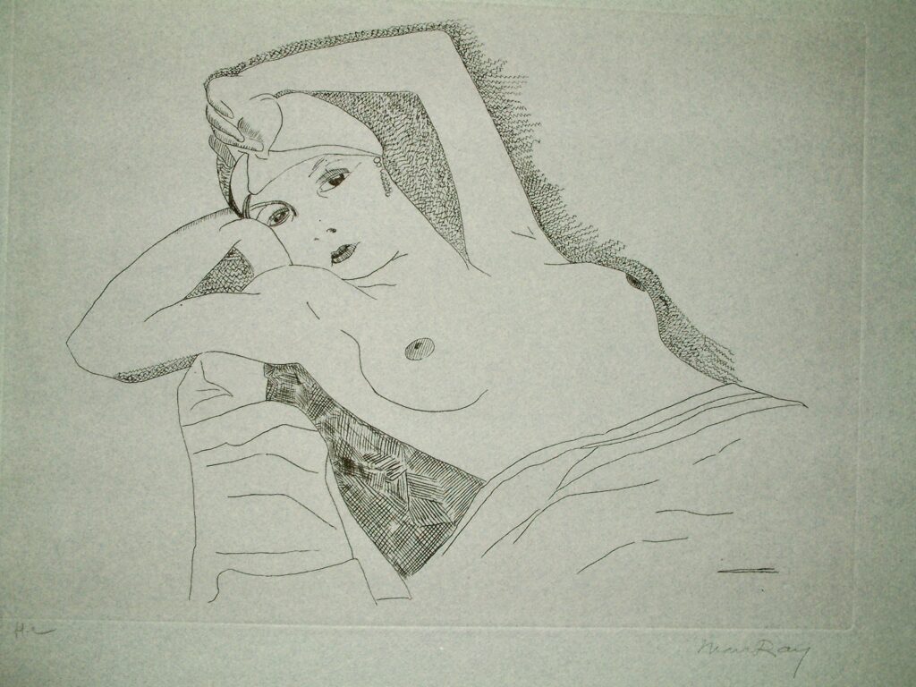 Kiki de Montparnasse by Man Ray