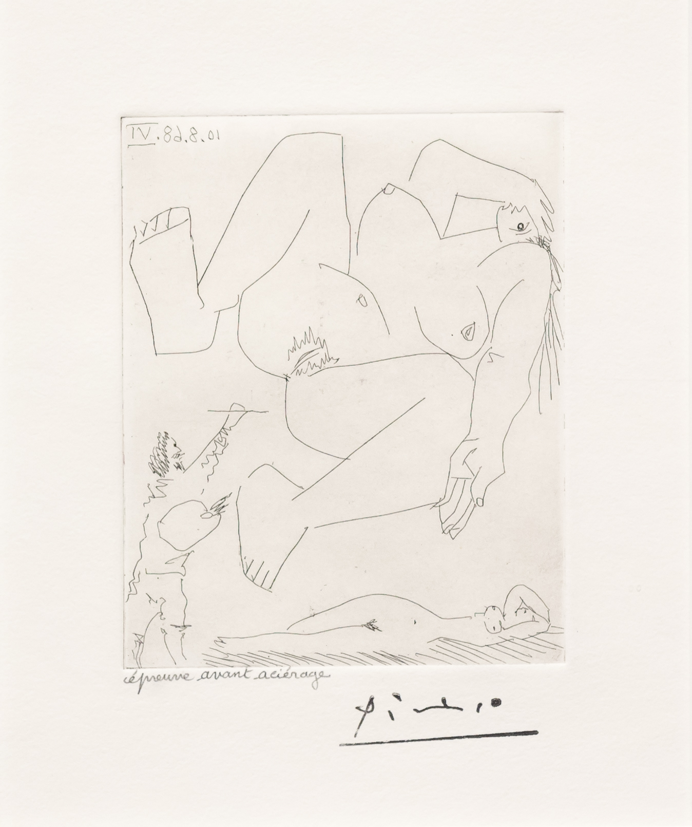 La Demesure du Peintre, from the 347 Series by Pablo Picasso