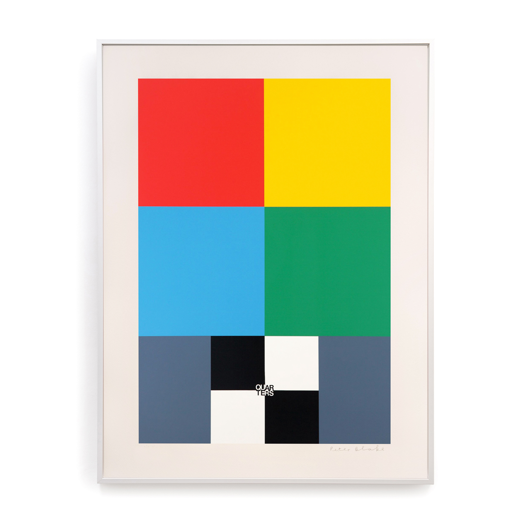 Alphabet: Q Is For Quarters by Peter Blake