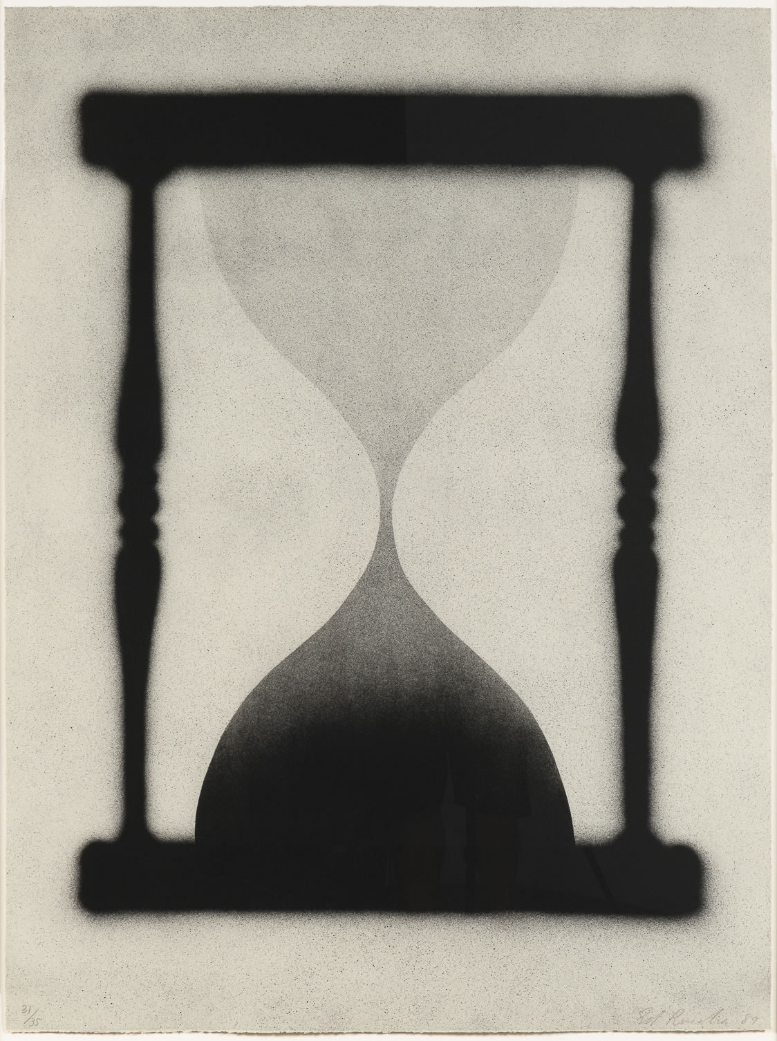 Time is Up by Ed Ruscha