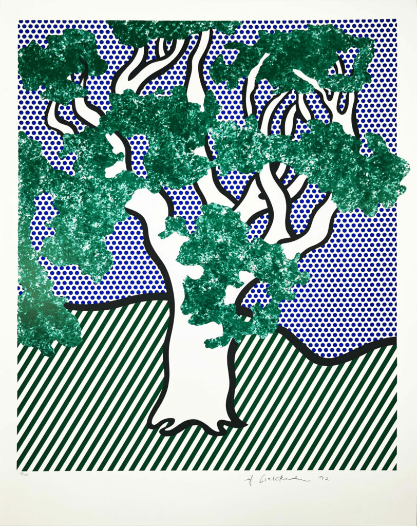 Rain Forest by Roy Lichtenstein