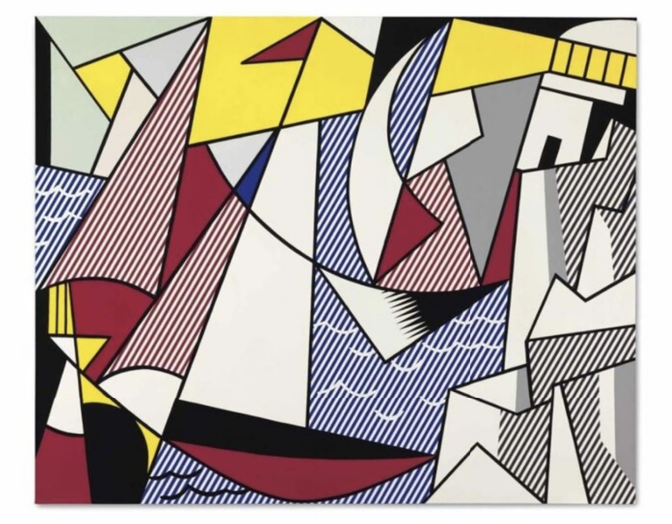 Sailboats by Roy Lichtenstein