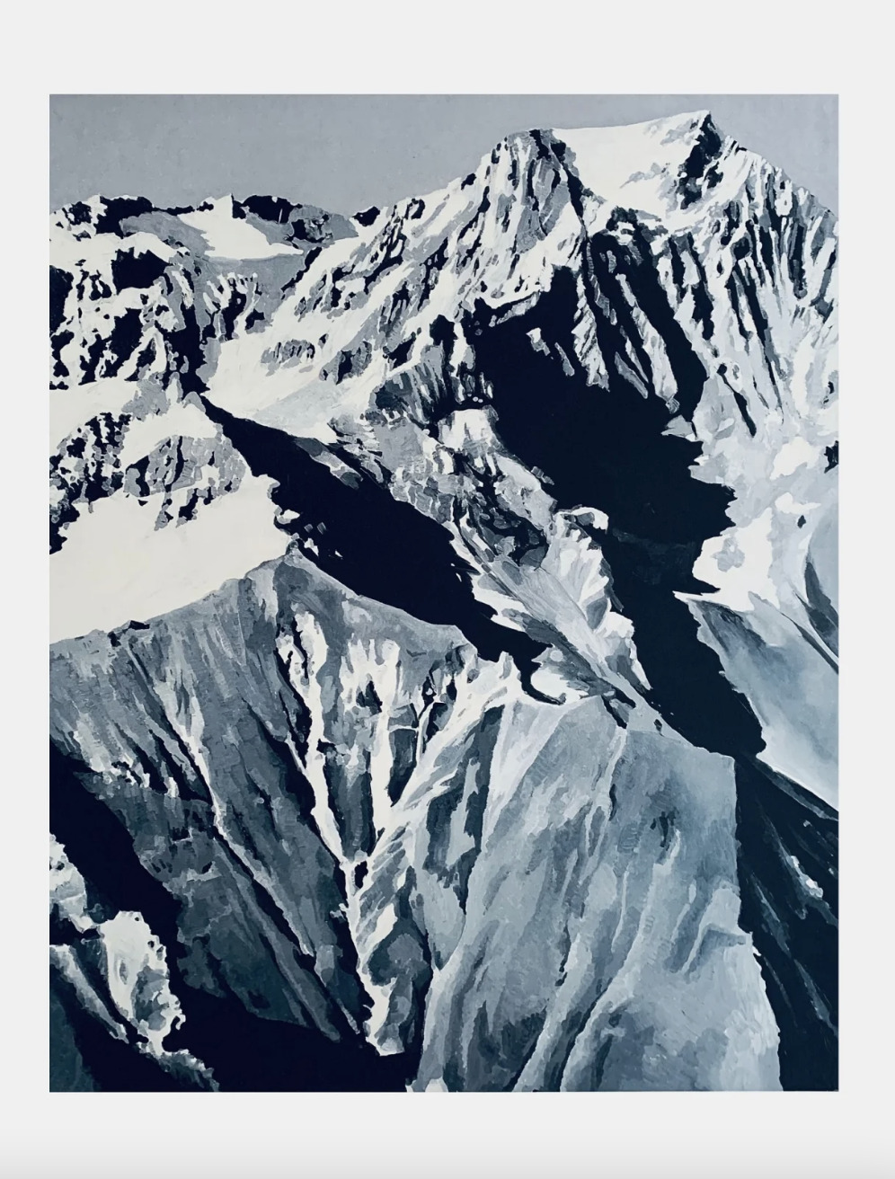 Himalaya by Gerhard Richter