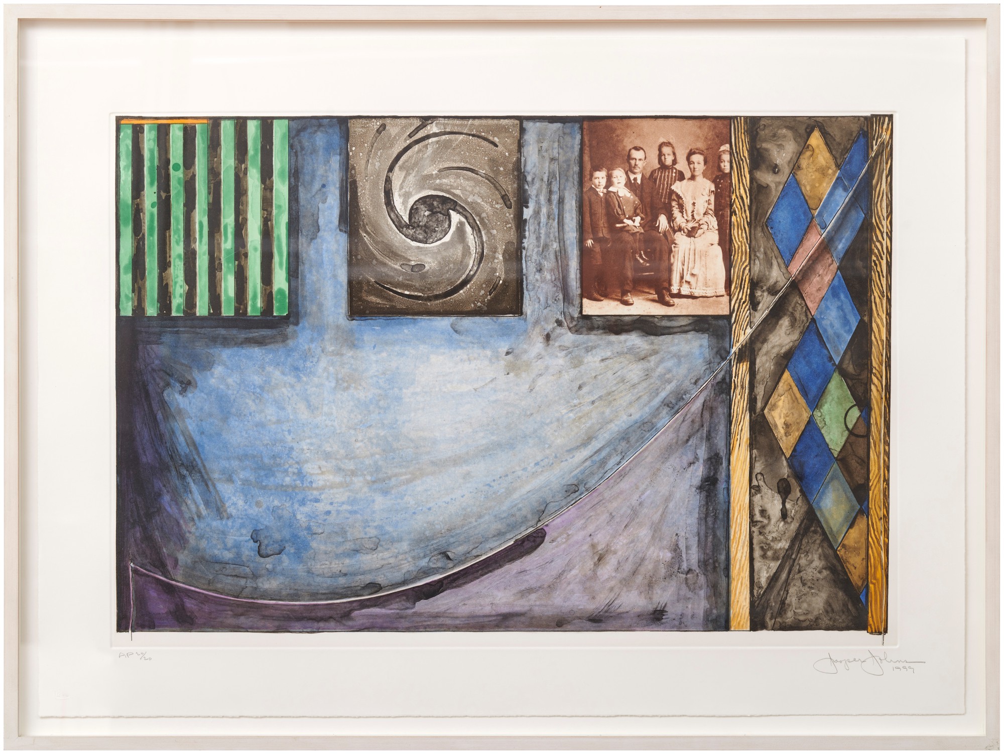 Untitled (US Embassies) by Jasper Johns